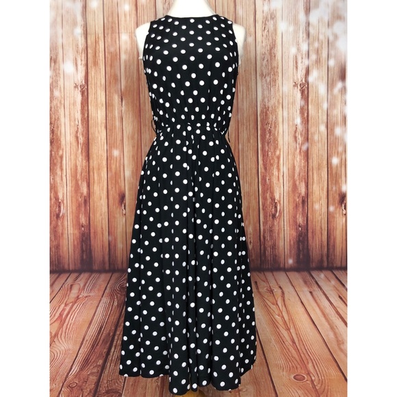 retro maxi dress